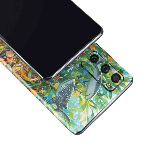 Mermaid with Sea Stars in Her Hair by Ivy Dolamore Galaxy S20 Fan Edition Skin